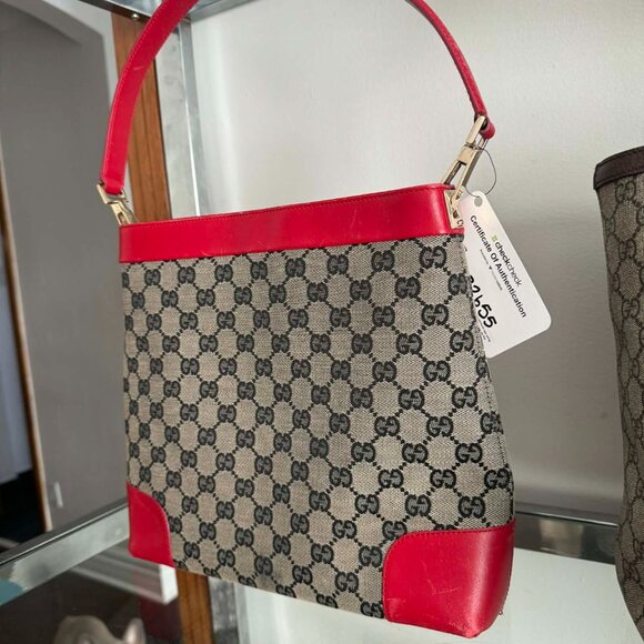 Authentic Vintage Gucci GG Canvas Shoulder Bag - Picture 4 of 17